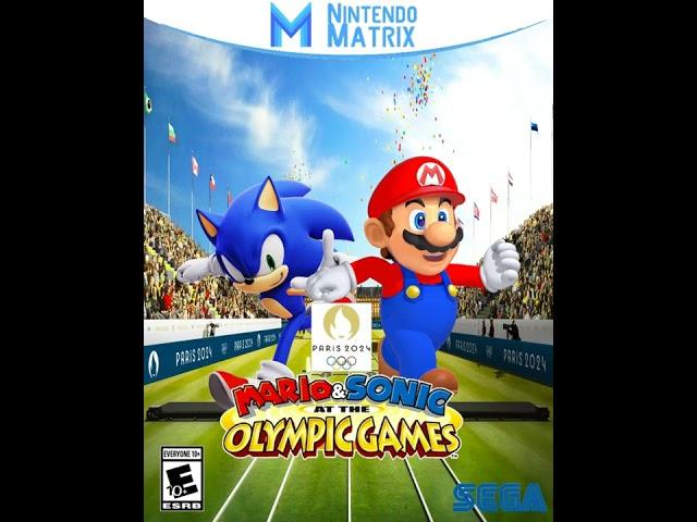 Mario and Sonic at the Olympic Games Paris 2024 video game #paris2024