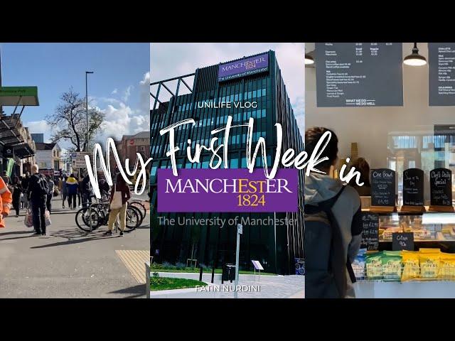 First Week as an Electrical & Electronic Engineering Student at The University of Manchester | vlog