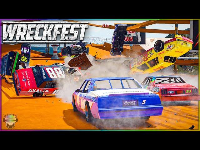 Hot Wheels Track OBLITERATION! | Wreckfest