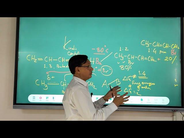 Thermodynamic & Kinetic Controlled Reactions by Prof. Kallol K. Ghosh, M.Sc. Chemistry, II Semester