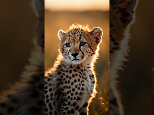 Watch This Cheetah Cub Explore for the First Time!