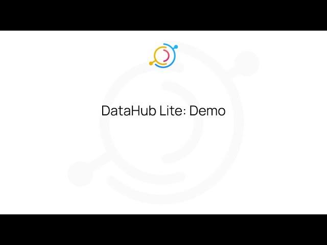 Simplifying DataHub: Introducing DataHub Lite [Experimental]