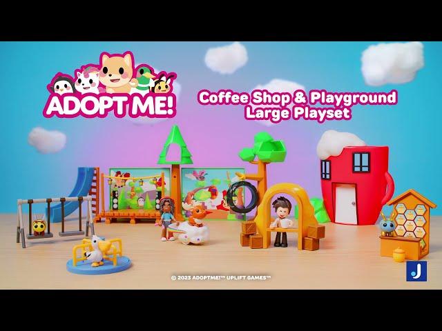 Adopt Me Coffee Shop & Playground Playset | Jazwares