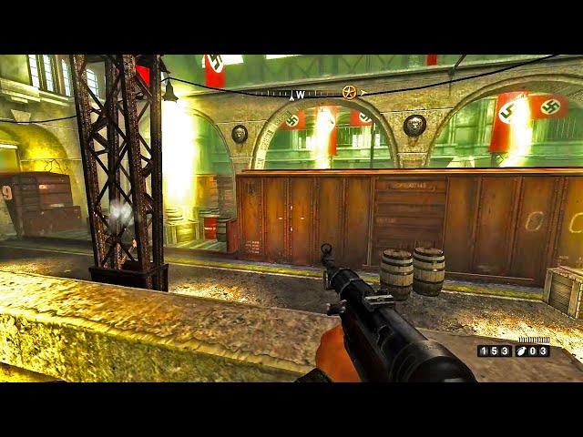 Wolfenstein (2009) Gameplay Walkthrough Part 1 | Train Station (1080p + Max Settings)