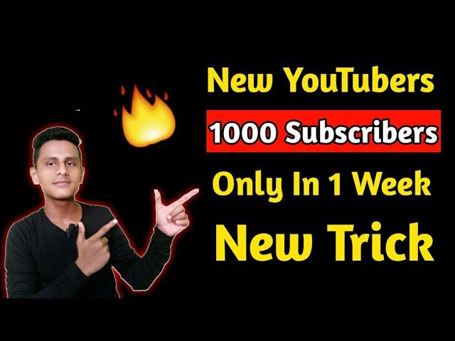 1000 Subscribers in 5 Days | YouTube Grow Fast