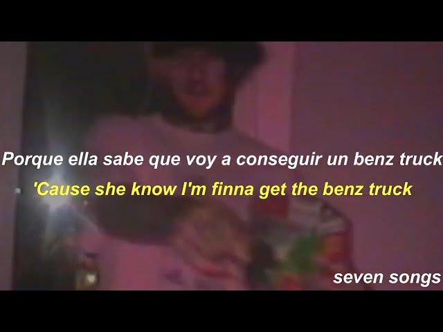 lil peep-benz truck pt.2/sub,español/lrycs