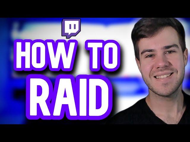 HOW TO RAID ON TWITCH IN 2023 (EASY Tutorial)