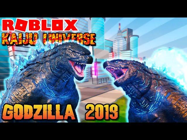 Roblox Kaiju Universe - GODZILLA 2019 REMODEL! Godzilla 2019 Showcase!