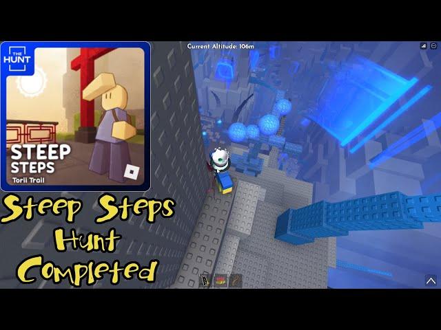 AndersonPlays Roblox STEEP STEPS [HUNT] - Steep Steps The Hunt Walkthrough