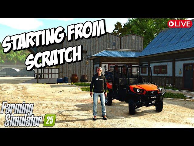 LIVE | Multiplayer Hutan Pantai, Starting From Scratch | Farming Simulator 25