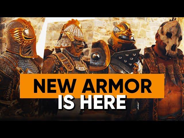 For Honor: First Batch of New Armor Is Finally Here!