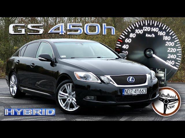 2008 Lexus GS450h (345 KM) | V-MAX, 0-100, 100-200, 200-250 km/h, Prezentacja & AUTOBAHN. | 4K