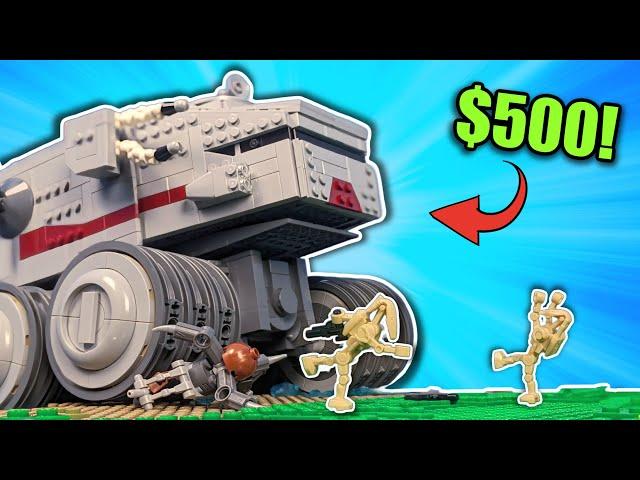 This LEGO Turbo Tank Might Be Too Big...