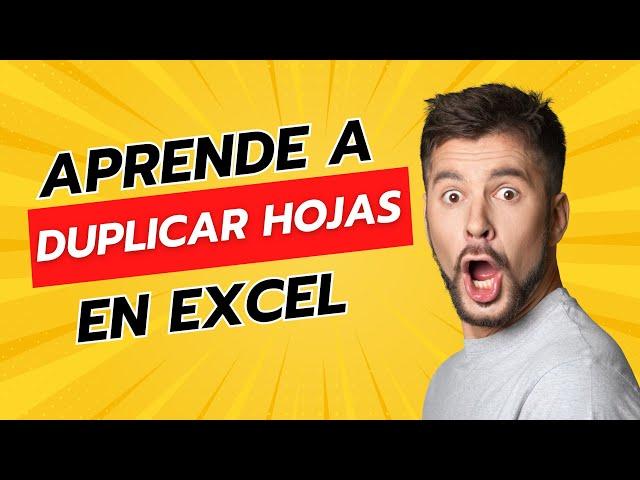 Aprende a duplicar hojas en EXCEL 