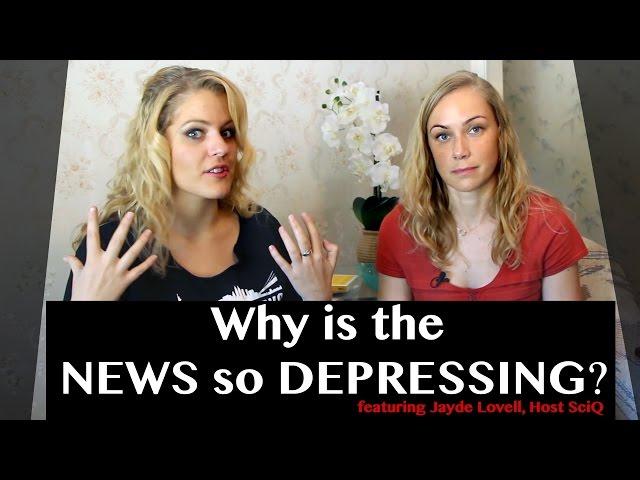 WHY IS the NEWS so DEPRESSING? #katiFAQ | Kati Morton