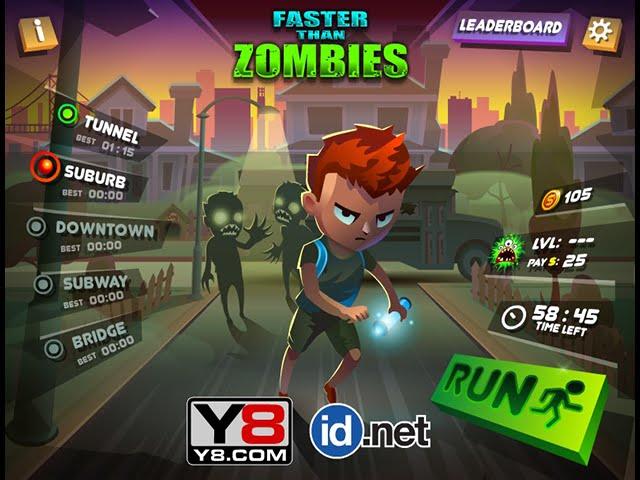 Facebook GameRoom: Faster Than Zombies (Walkthrough) prt1