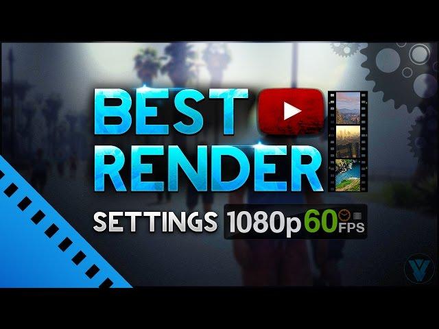 Sony Vegas Pro 14: Best Render Settings 1080p 60FPS (Sony Vegas MP4 Tutorial)