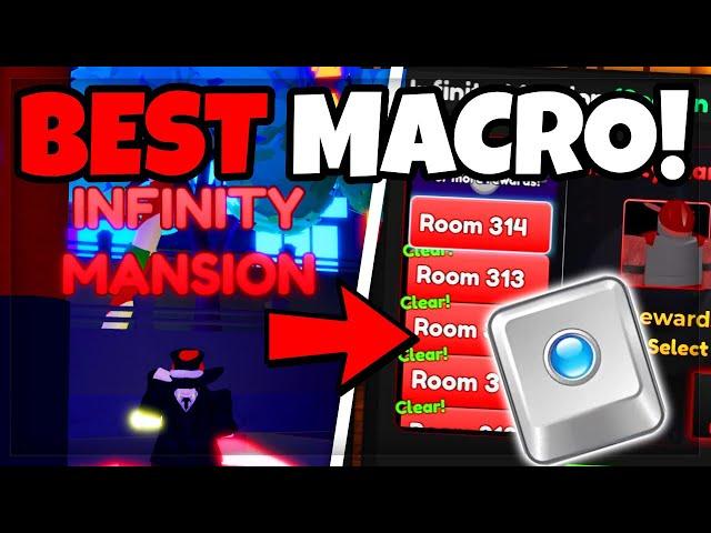 *NEW METHOD* How To AFK Macro Infinity Castle/Mansion in Anime Adventures!