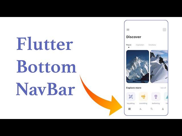 Flutter Bottom Navigation Bar Explained Step by Step