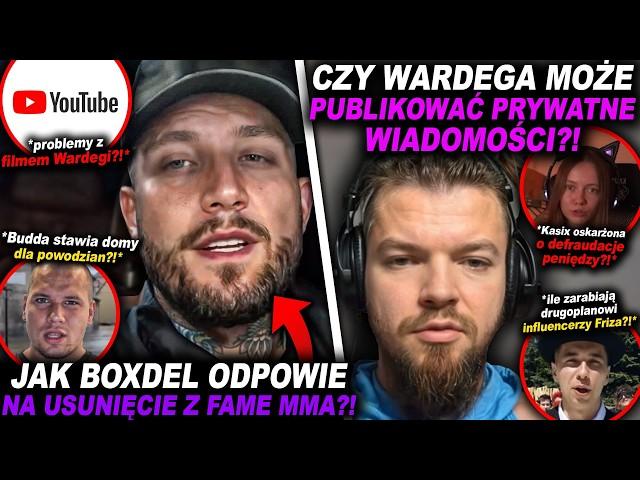 BOXDEL POTWIERDZA ISTNIENIE GRUPY "CZARNY ORZEŁ"?! (WARDEGA, FAME MMA, BUDDA, KASIX, FRIZ, GOLA)