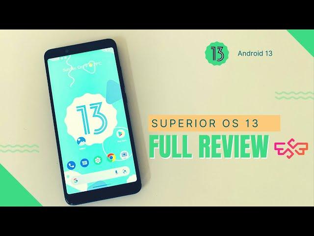 Superior OS 13 Official Update | Android 13 | First Look and Detail Review | Mr. Techky 