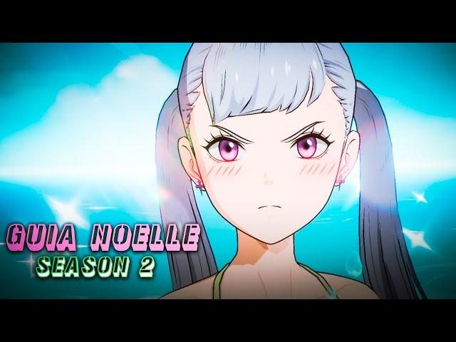 GUIA de NOELLE BAÑADOR SEASON 2 🩱 ARMAS, EQUIPAMIENTOS, EQUIPOS...  BLACK CLOVER MOBILE