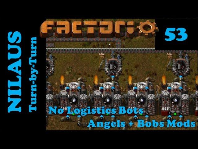 Lets Play Factorio S6E53 - Follow the water and fix the Barreling