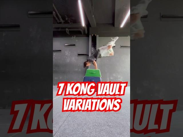 7 PARKOUR KONG VAULT VARIATIONS