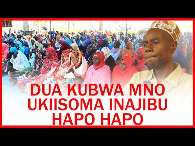 #LIVE​​​ MASHEIKH WENGI HAWAIJUI HII DUA | UKIISOMA INAJIBU MUDA HUO HUO - SHK ZAID MAKBUR