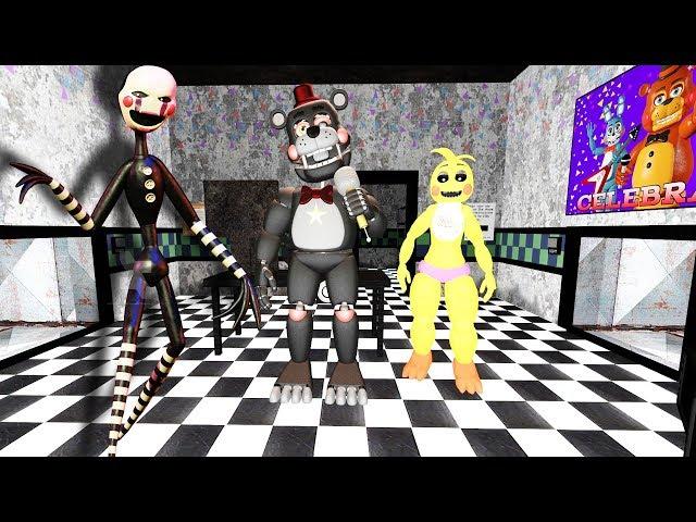 АНИМАТРОНИКИ ПУГАЮТ ОХРАННИКА FNAF 2 ► Garry's Mod