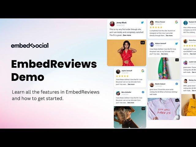 EmbedReviews Platform Overview - Embed Google Reviews Widget