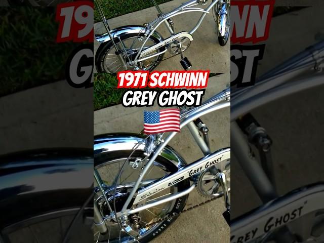 The 1971 Schwinn Grey Ghost was only offered for one year  #bicycle #vintage #schwinn #krate