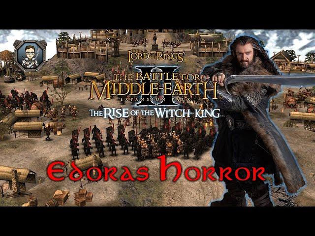 BFME2 Edain Mod 4.5 | Defense of Edoras Horde map as Dwarves?