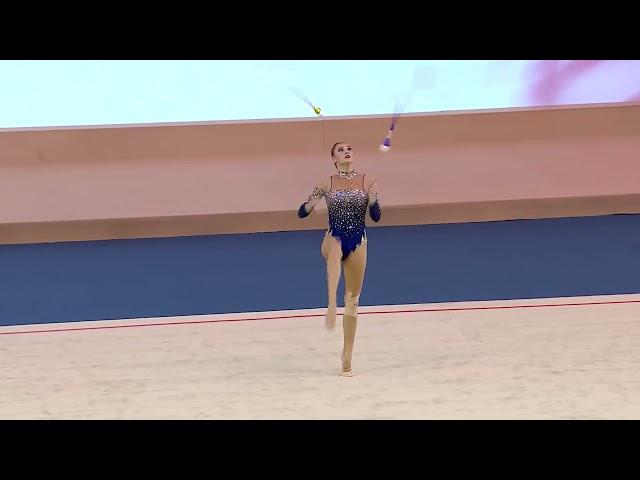 Alina Harnasko clubs final Sky Grace 2024 32.70 gold (BLR)