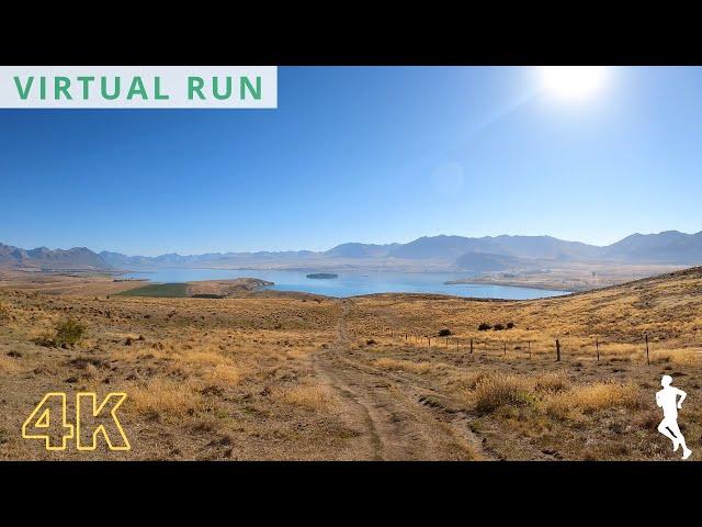 Treadmill Running Virtual Run 1 Hour | Virtual Running Videos Scenery New Zealand