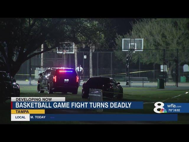 A game of basketball turns deadly Tuesday night in Hillsborough County