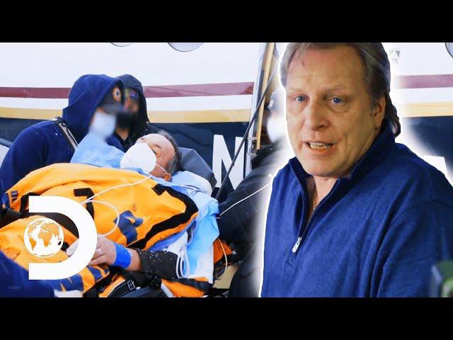 Nick Has To Be Urgently Medically Evacuated From The Northwestern | Deadliest Catch