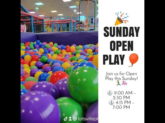  SUNDAY OPEN PLAY