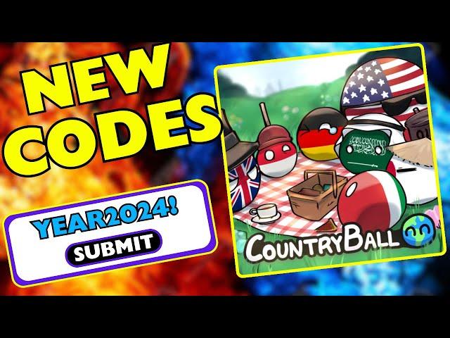 Countryball World CODES 2024! Roblox Codes for Countryball World