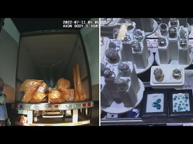 7 men indicted in $100M jewelry heist from Bay Area to SoCal, largest in US history