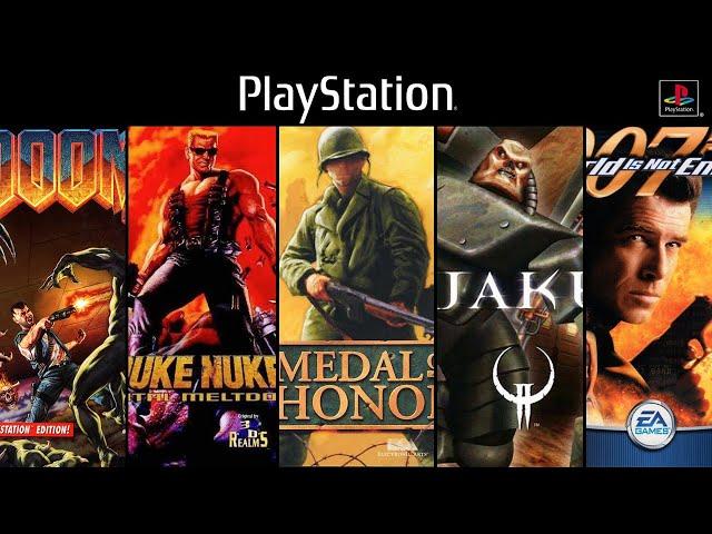 First-Person Shooter Games for PS1