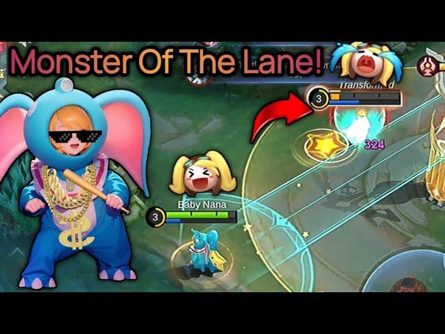 Nana is the most monster in the midlane!| Funny Moments!