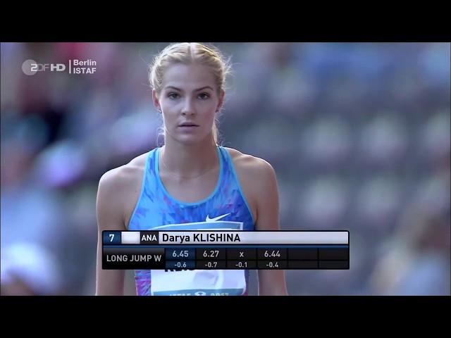 Darya Klishina Дарья Клишина 2017 10v ISTAF Berlin August 27th