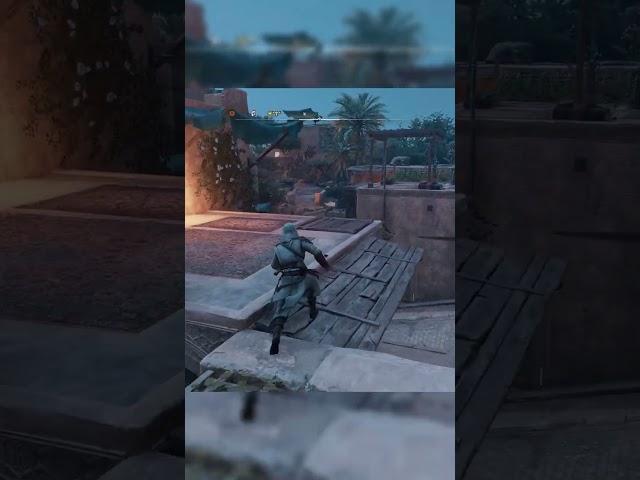 AC MIRAGE MASTER OF PARKOUR pt.158 #assassinscreed #shortsvideo #shorts #acmirage #acvalhalla