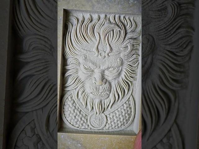 3D Лазерная гравировка камня - 3D laser engraving stone
