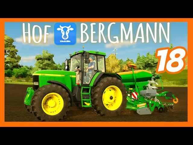 LS22 | HOF BERGMANN #18 Grubbern und Aussaat | Farming-Simulator 22