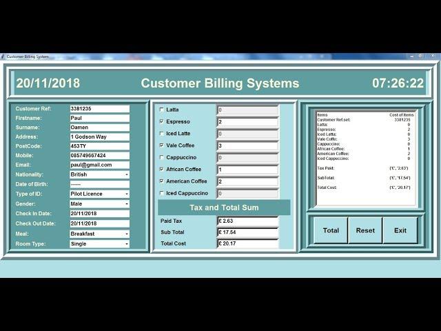 How to Create a Customer Billing System in Python - Part 1 of 4