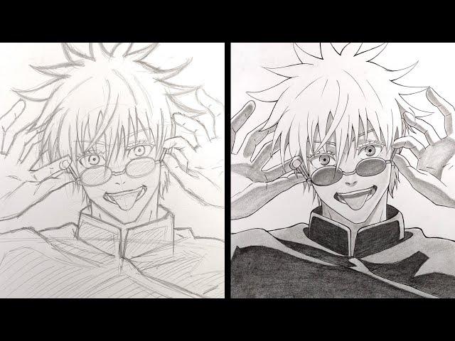 How to Draw Gojo Satoru - [Jujutsu Kaisen]