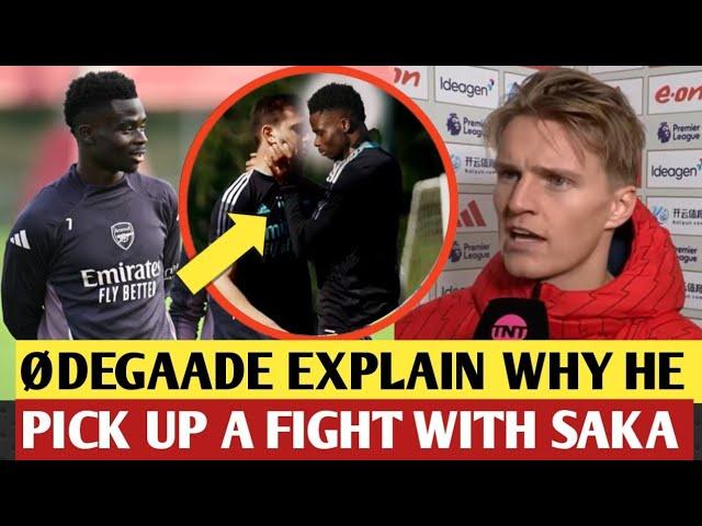 The Training Ground Tensions: Martin Ødegaard and Mikel Arteta's Confrontation