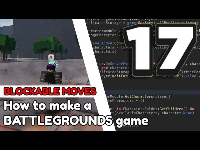 How to make a BATTLEGROUNDS GAME on ROBLOX